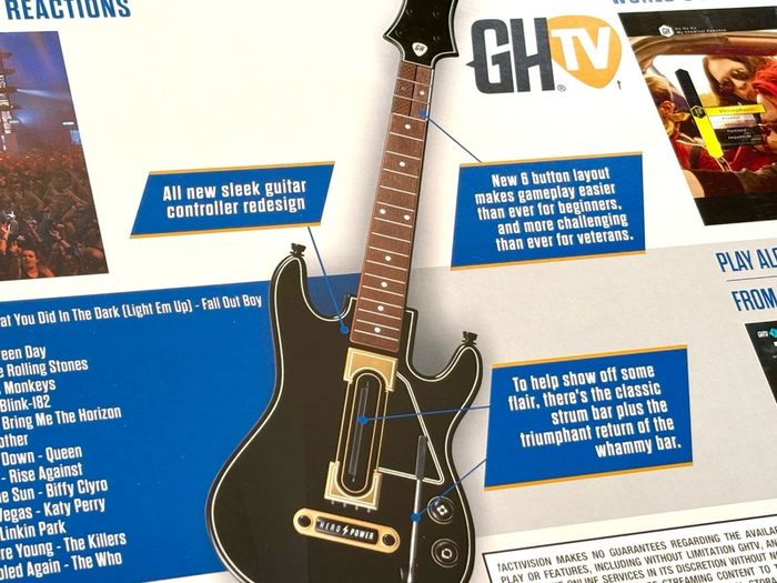 Guitar Hero Live for Wii U Brand New