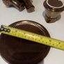 Vintage 70s Prinknash Abbey Pottery Condiment Set Image 3