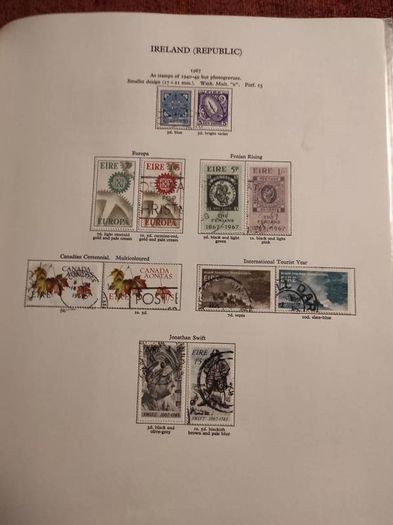 Stamp album 115 New Age