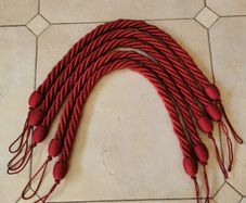 Curtain tie backs x5