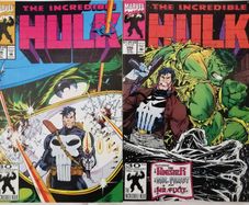 The Incredible Hulk #395 & 396 Punisher Appearance (1992)