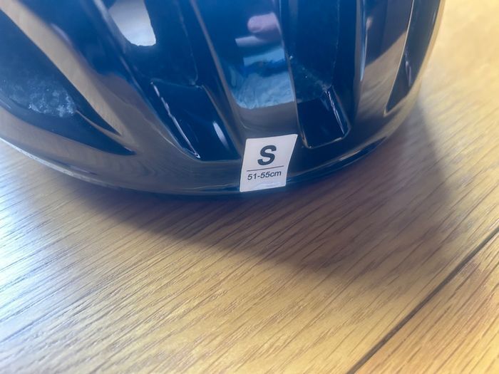 Bike and helmet