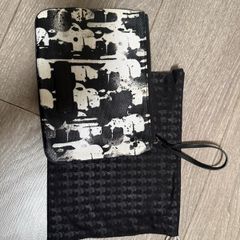 Monochrome wristlet clutch bag Karl lagerfeld