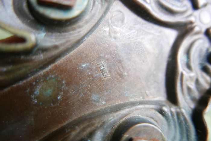 Vintage Ornate Solid Brass Door Knocker