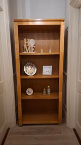 Solid Oak Bookcase / Display Unit