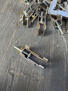 Stage deck clamps