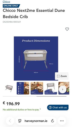 Chicco Bedside Crib
