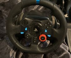 g29 steering wheel,pedals, gear stick and handbrake