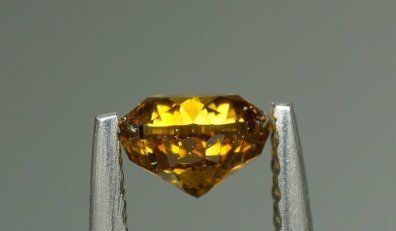Yellow/Brown Diamond  0.52 ct HIGH Quality.