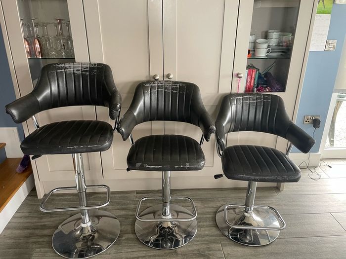 FREE Bar stools - up cycle project