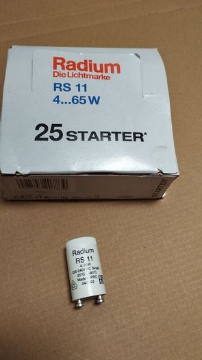 light bulbs and starters