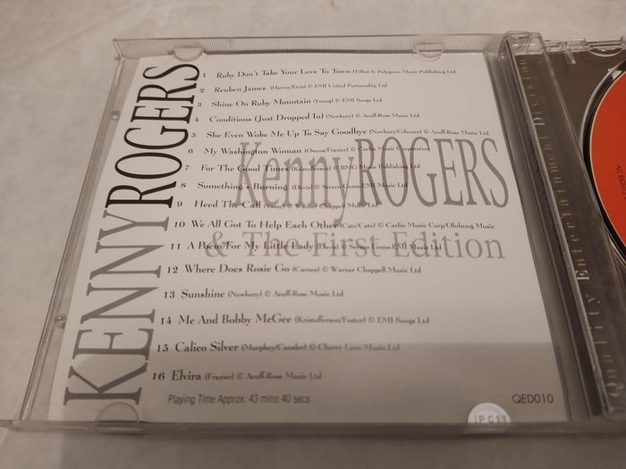 Kenny Rogers & The First Edition Cd