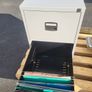 2 Drawer Metal Filing Cabinet Image 3