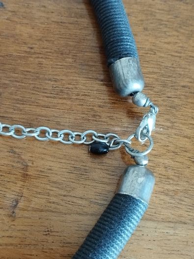 Vintage cocktail necklace.