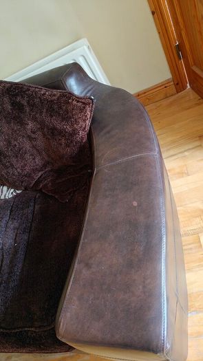 Large Sofa and Smaller Sofa pair