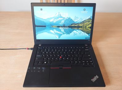 Cheap laptop Lenovo ThinkPad T480 | 4GB DDR4 RAM | Intel Core i5 | 256GB SSD | Windows 11 Pro
