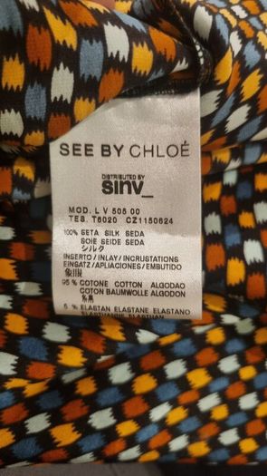 SEE by Chloe dress Silk