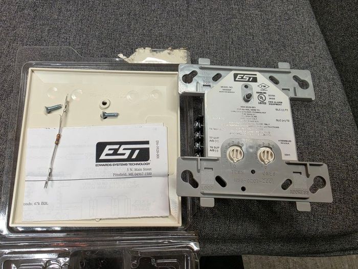 Edwards EST M500MF Fire Alarm Monitor Module  NEW