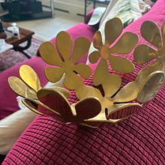 Vintage Brass Fruit Bowl