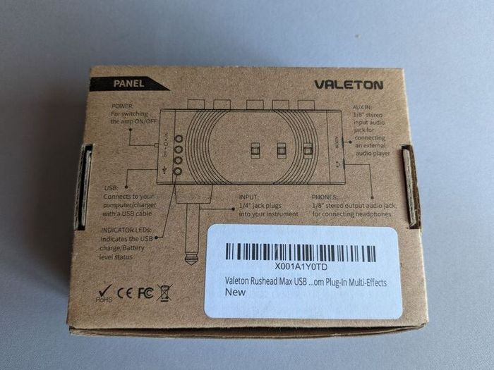 Valeton Rushead Max Guitar Headphone Amplifier