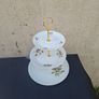 By post only homemade china rose cake stand Image 3
