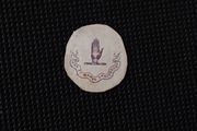 Farrell Family Crest - Rare Embossed Victorian Paper Crest