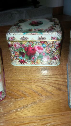 3 Shabby Chic Storage Containers