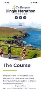 Dingle half marathon ticket