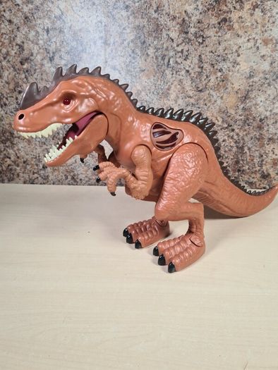 Dragon I Toys Mighty T Rex Dinosaur Electronic Walking Toy Action Figure With Sounds