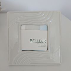 Belleek china photo frame