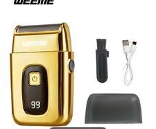 Portable Foil Shaver Electric Razors Men Double Floating Blade Waterproof NEW