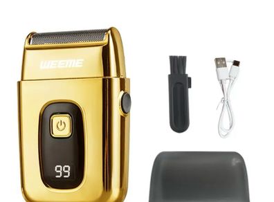 Portable Foil Shaver Electric Razors Men Double Floating Blade Waterproof NEW