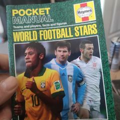 Haynes World Football Stars Book 2013 Lionel Messi Argentina Neymar Jr Brasil Lm