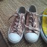 Converse girls trainers 2pairs size 13UK Image 5