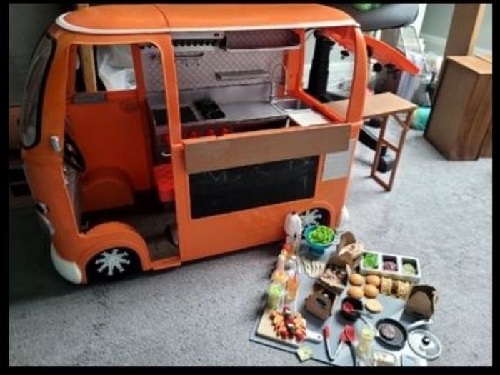 Our Generation Doll Food Truck