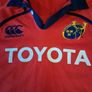 Munster Jersey.  Official Canterbury Munster Rugby Home Jersey From Seasons 2005 To 2007. Collect In Dublin Or Receive Via Post. Image 4