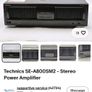Power Amplifier, Technics SE-A800S mKII Image 9