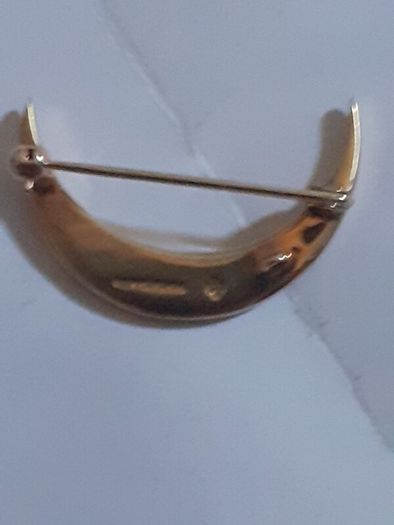 gold broach