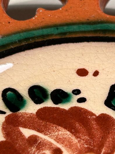 Hungarian Terracotta Wall Hanging Plate
