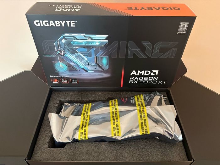 Radeon rx 9070xt from Gigabyte