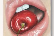 Original oil painting on canvas board