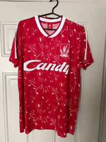 Liverpool Candy Retro Remake 89-91 Home Jersey