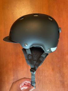 Declathon BTWIN Bowl City Cycling Helmet 500 - Black