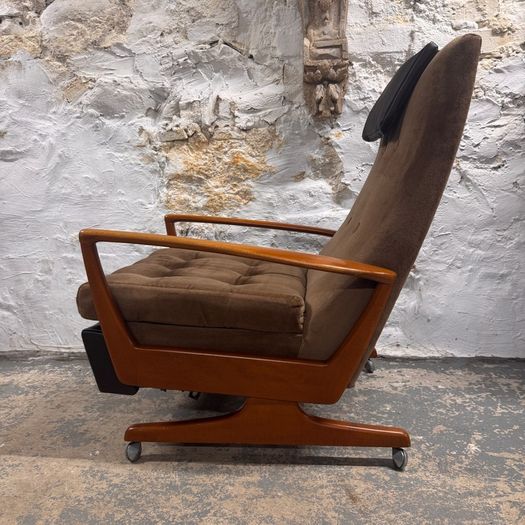 Rare Mid Century 1950's Parker Knoll Recliner