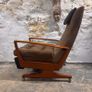 Rare Mid Century 1950's Parker Knoll Recliner Image 3