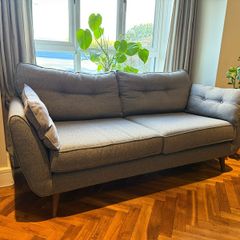 French Connection Zinc 2 seater sofa