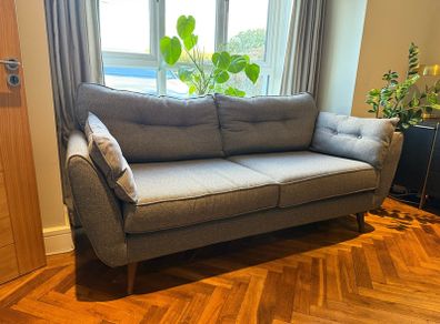 French Connection Zinc 2 seater sofa
