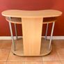 Mobile 3 Tier Computer Desk w/ Pull Out Tray & Wheels Image 5