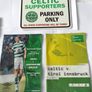 Glasgow Celtic F.C. Hoodie, programme, sign Image 7
