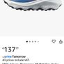 pair of Salomon Ultra Flow 2 Gore-Tex, Men's Versatile Trail Running Waterproof Shoes for Comfort, Good for Hiking and Trail Running on Outdoor Adventures, 2025 GTX Dark Blue Ballad Blue Cherry Tomato Image 2
